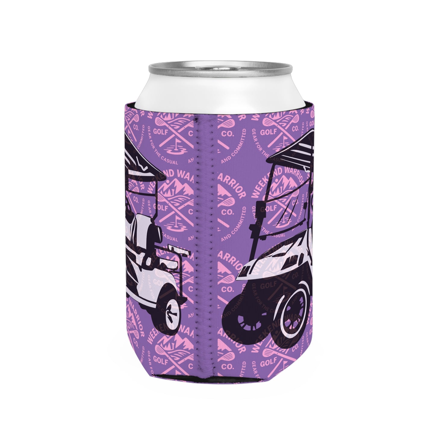 Golf Koozie – Weekend Warrior Golf Co – Can Cooler for Golfers – Beer and Golf Gift – Weekend Vibes