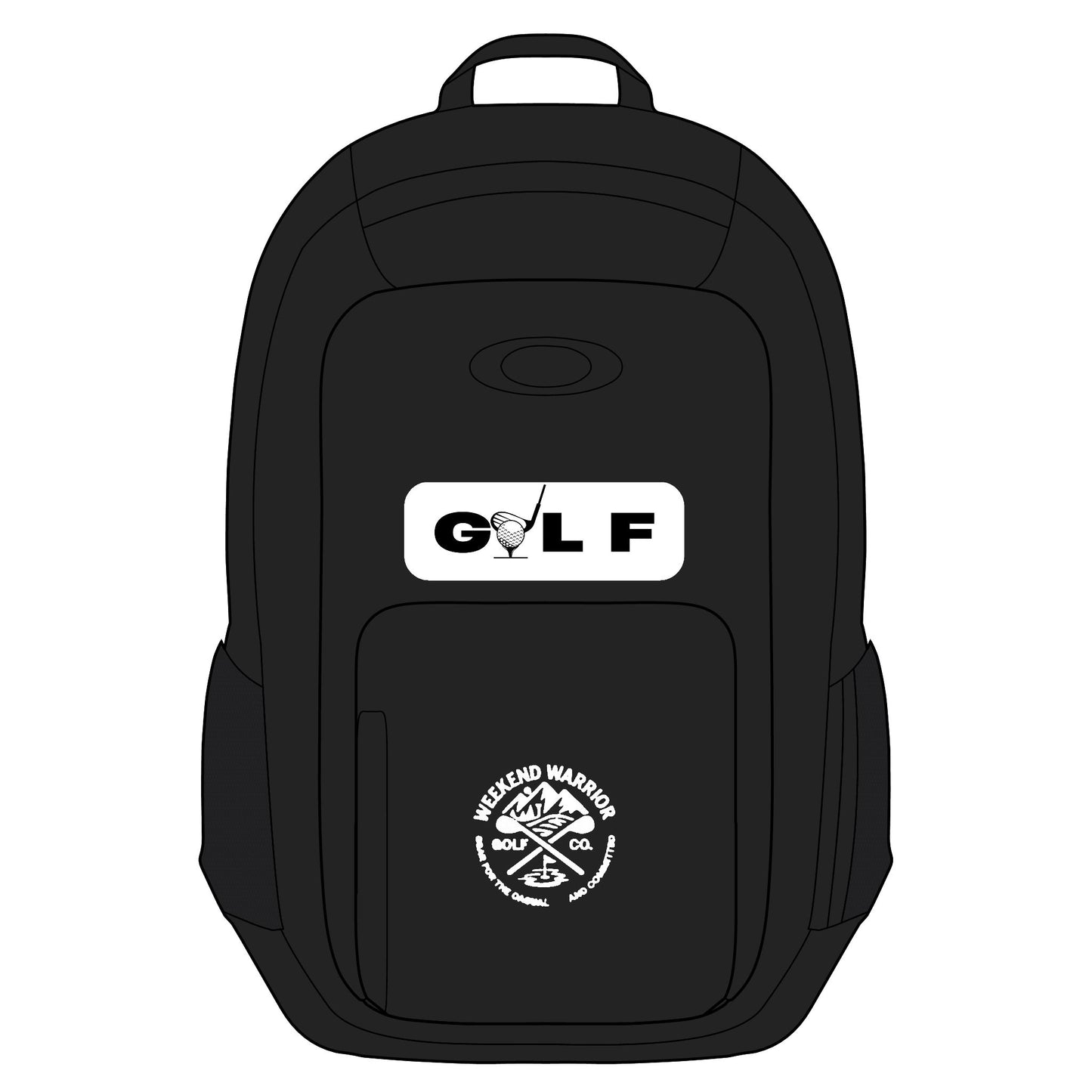 Weekend Warrior Oakley Golf Enthusiast Backpack, Back to school,Durable Golf Bag for Players, Practice and Tournament Gear