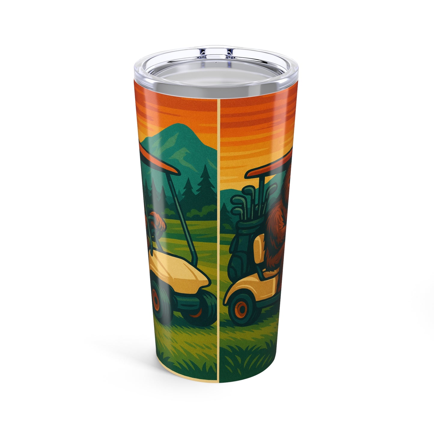 Golf Bigfoot-20oz Tumbler Unique Tumblers for Golf Lovers