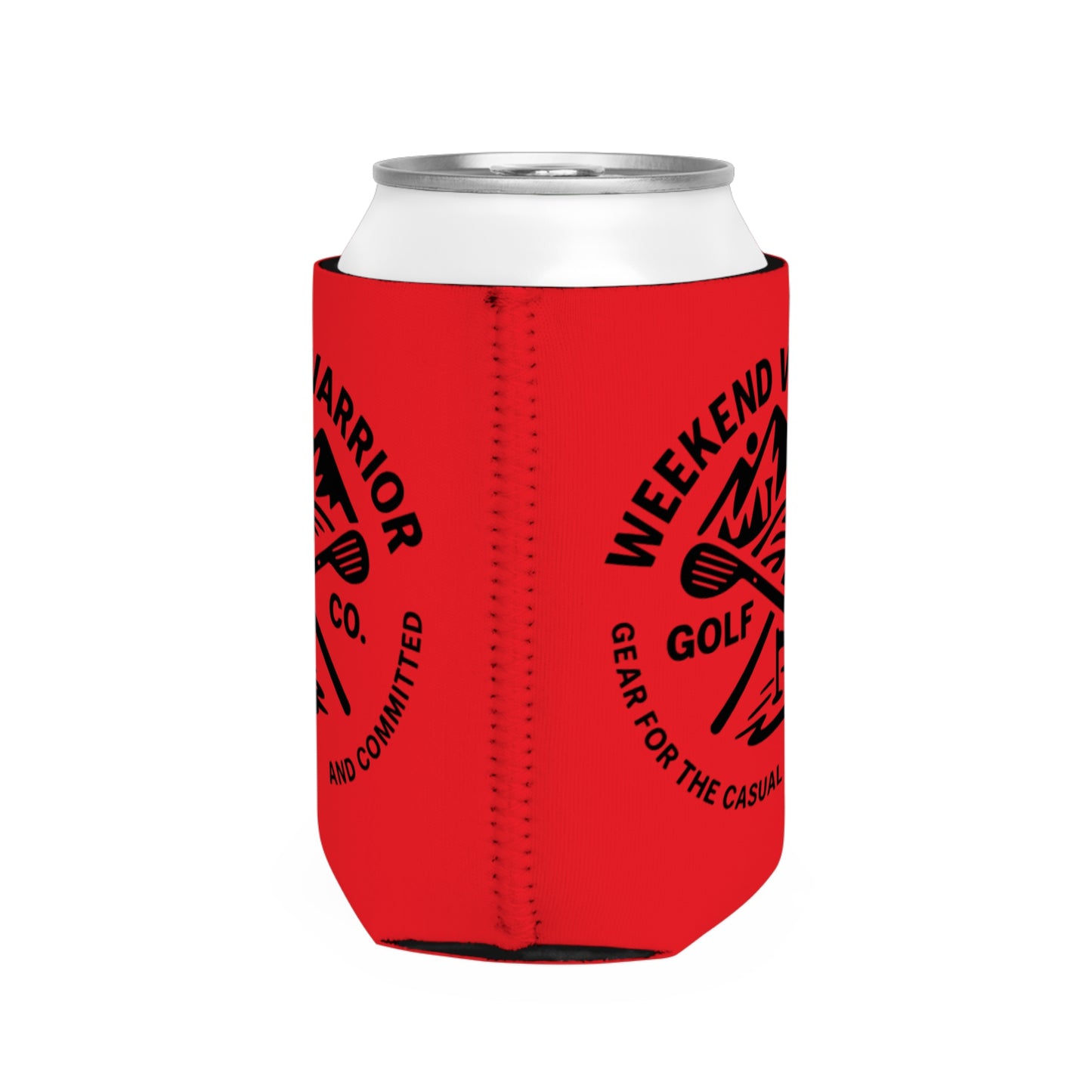 Golf Koozie – Weekend Warrior Golf Co – Can Cooler for Golfers – Beer and Golf Gift – Weekend Vibes
