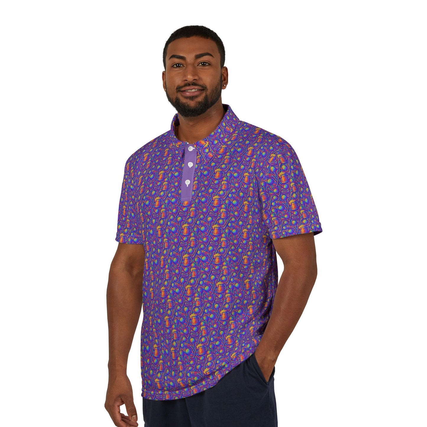 Weekend Warrior Golf Drippy Polo