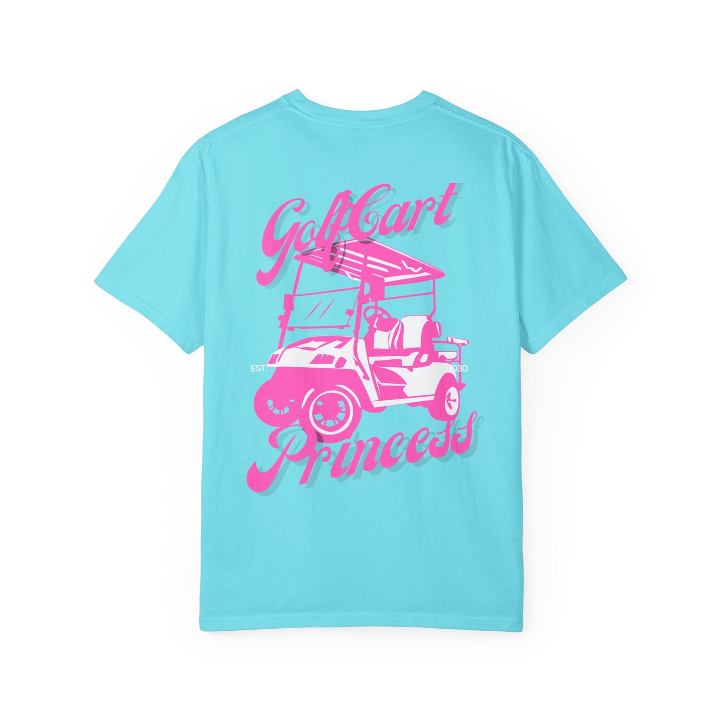 Weekend Warrior “Golf Cart Princess” Women’s Tee, Cute Golfer T-shirt, Sporty Style, Women's Golf Apparel