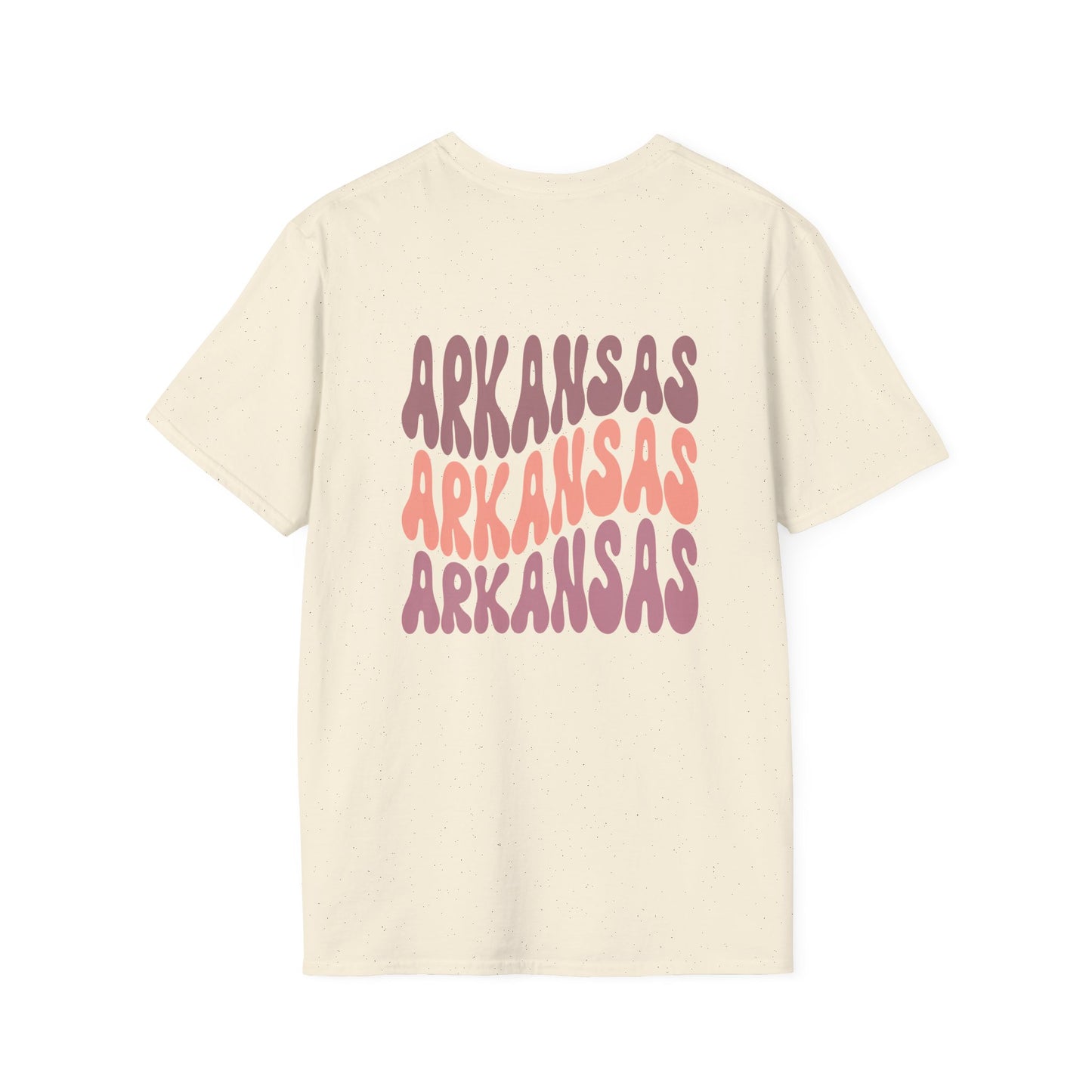 Retro Weekend Warrior Arkansas Softstyle T-Shirt
