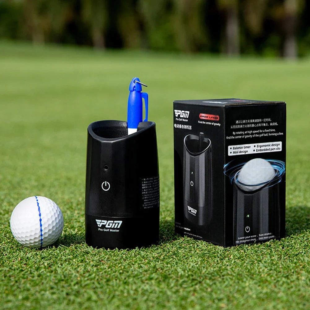 Electric Golf Ball Liner – Auto Gravity Marker Tool for Dead-Straight Putts