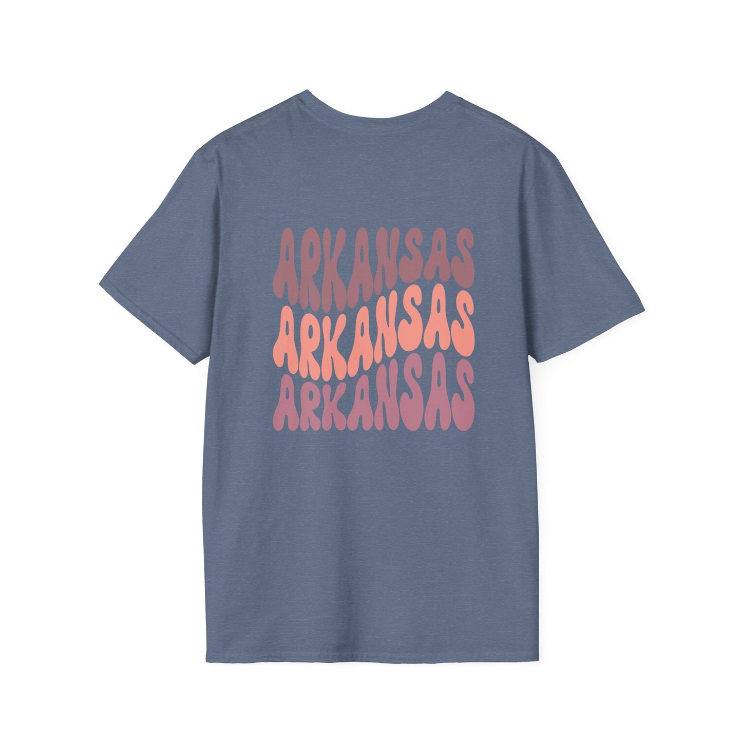 Retro Weekend Warrior Arkansas Softstyle T-Shirt