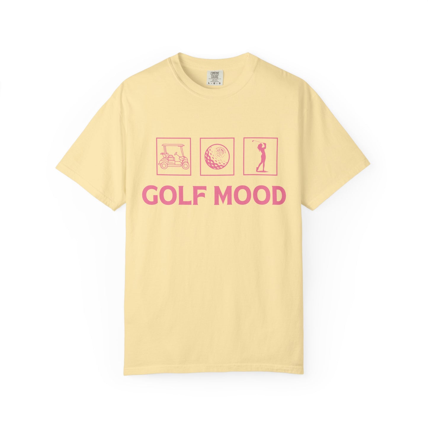 Weekend Warrior “Golf Mood” Women’s Tee, Cute Golfer T-shirt, Sporty Style, Women's Golf Apparel