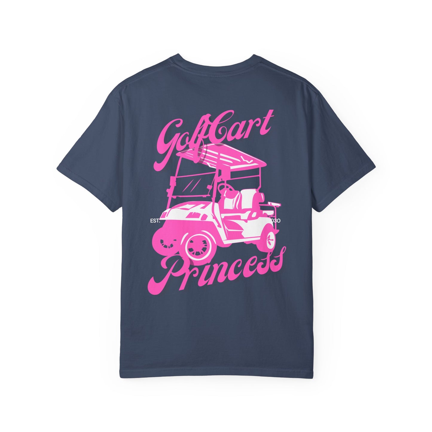 Weekend Warrior “Golf Cart Princess” Women’s Tee, Cute Golfer T-shirt, Sporty Style, Women's Golf Apparel