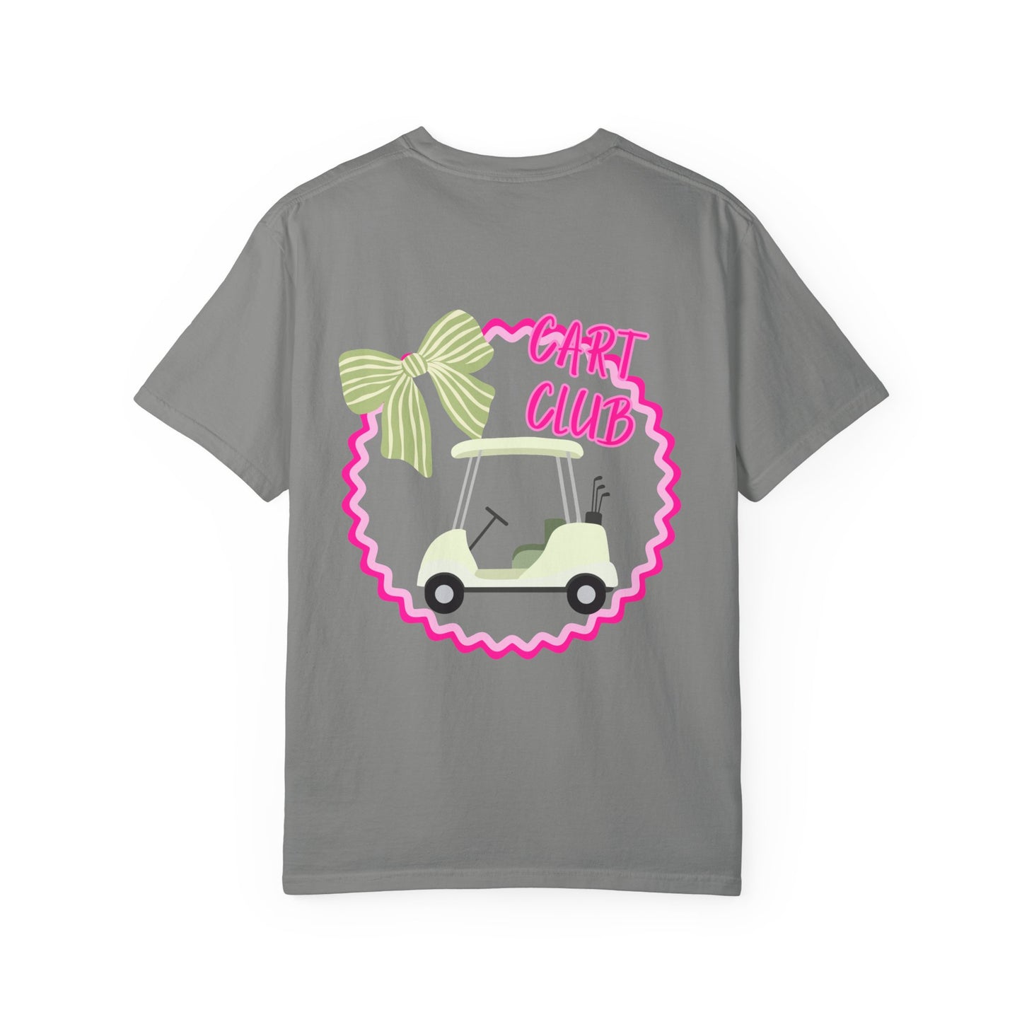 Weekend Warrior Golf “Cart Club” Women’s Tee, Cute Golfer T-shirt, Sporty Style, Women's Golf Apparel