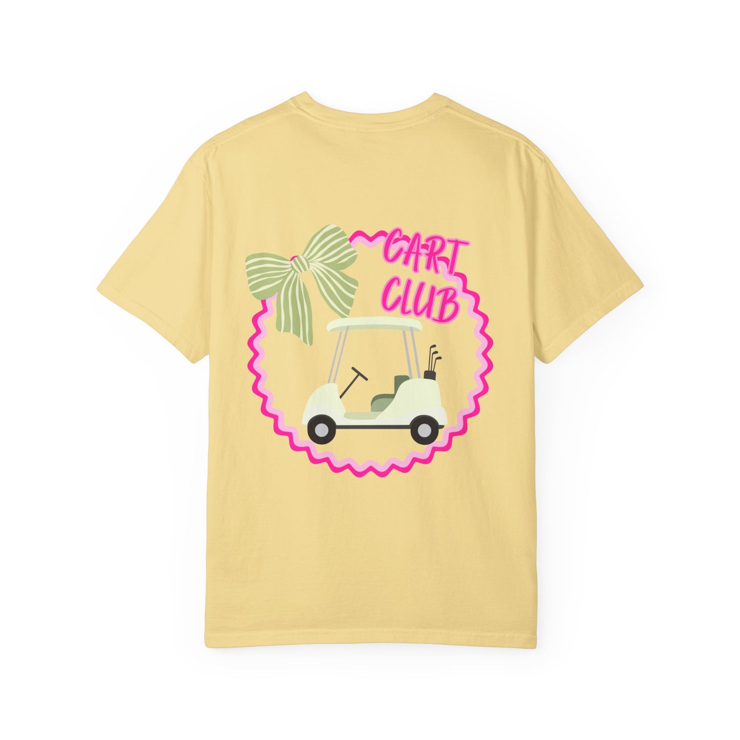 Weekend Warrior Golf “Cart Club” Women’s Tee, Cute Golfer T-shirt, Sporty Style, Women's Golf Apparel