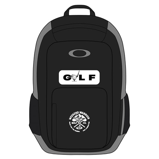 Weekend Warrior Oakley Golf Enthusiast Backpack, Back to school,Durable Golf Bag for Players, Practice and Tournament Gear