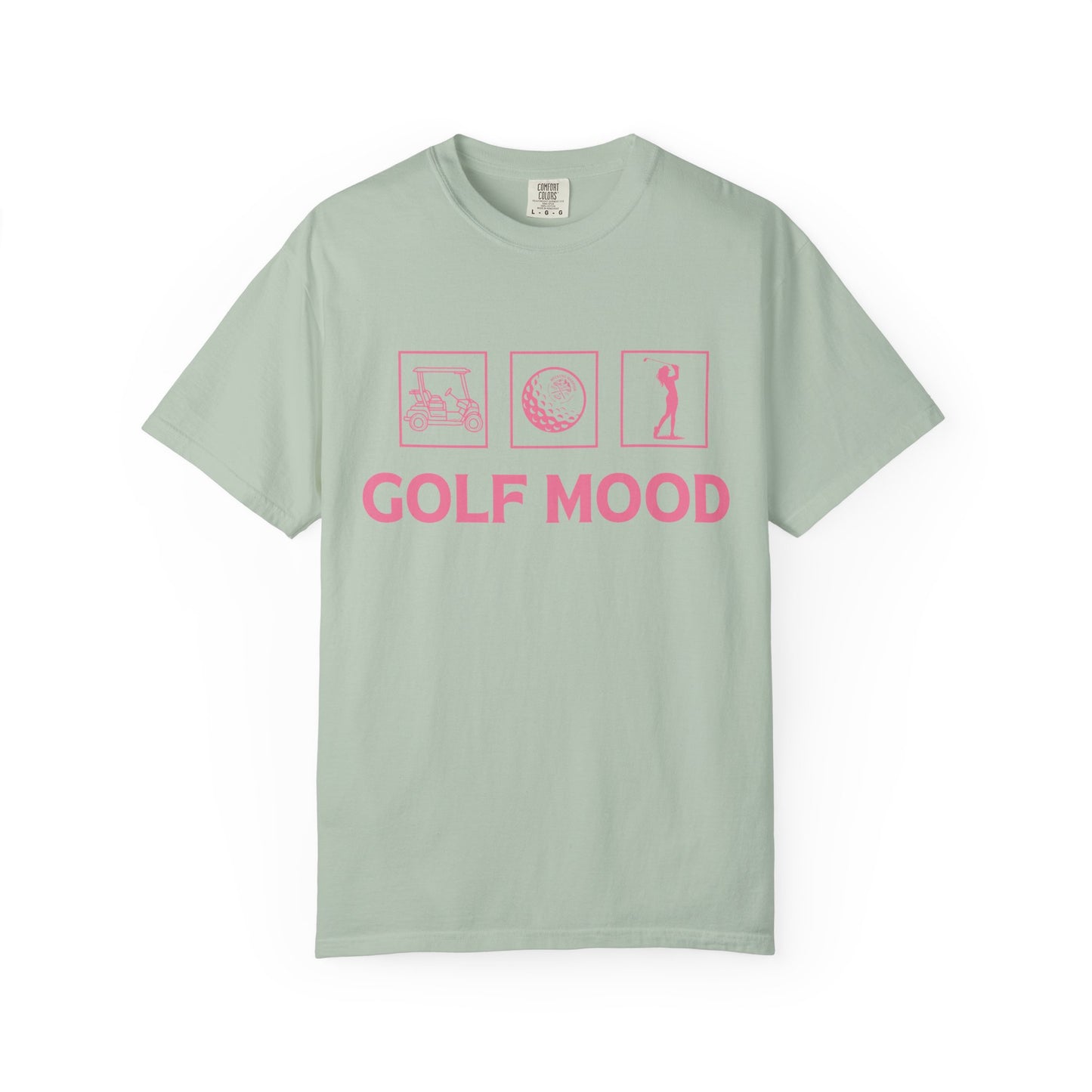 Weekend Warrior “Golf Mood” Women’s Tee, Cute Golfer T-shirt, Sporty Style, Women's Golf Apparel
