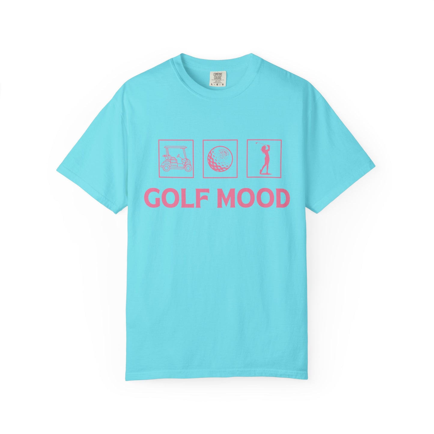 Weekend Warrior “Golf Mood” Women’s Tee, Cute Golfer T-shirt, Sporty Style, Women's Golf Apparel