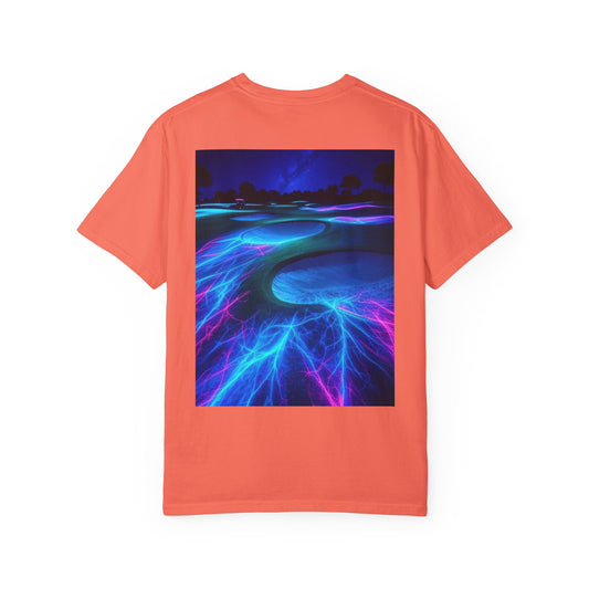 Weekend Warrior Drippy Psychedelic Golf T-Shirt, Unisex Graphic Tee