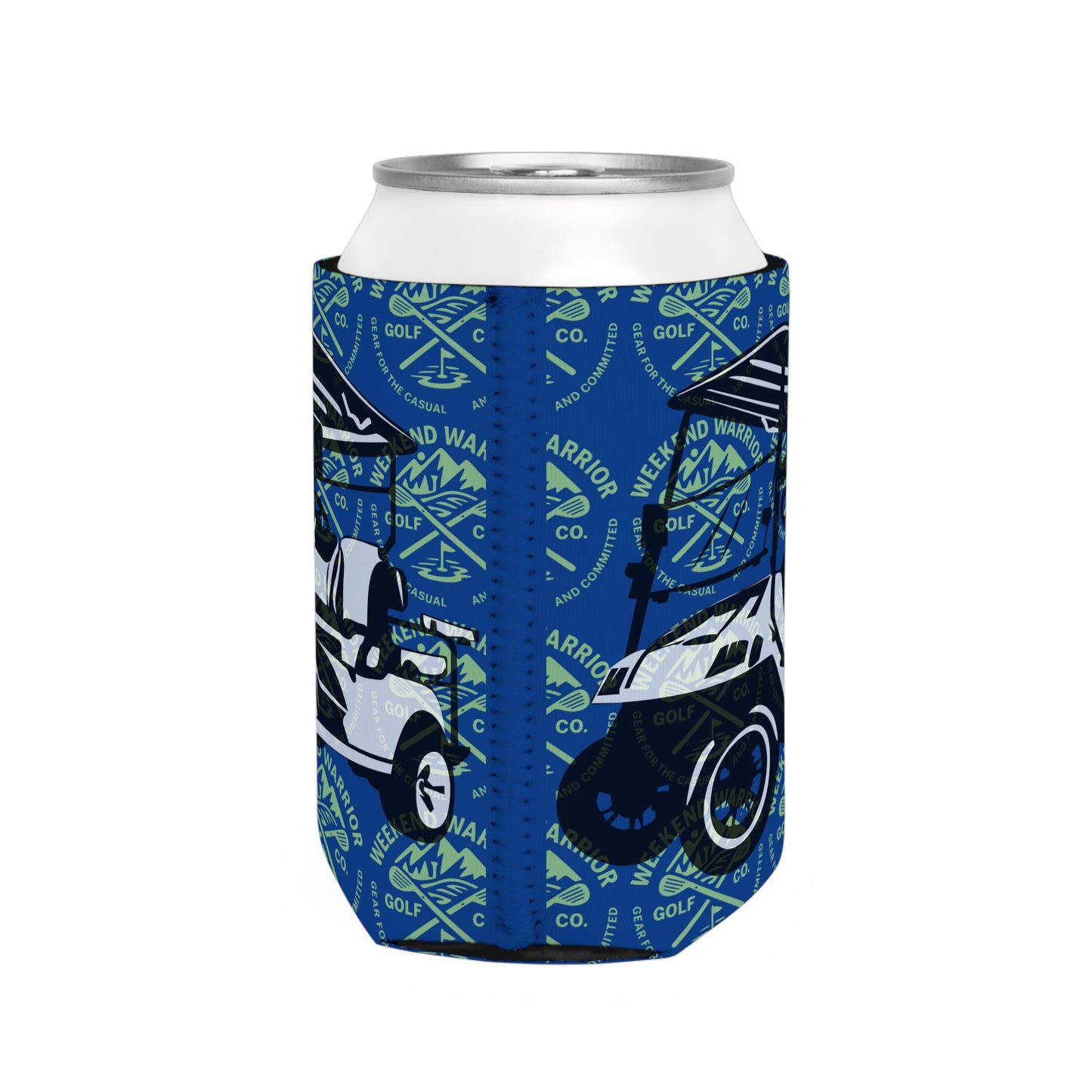 Golf Koozie – Weekend Warrior Golf Co – Can Cooler for Golfers – Beer and Golf Gift – Weekend Vibes