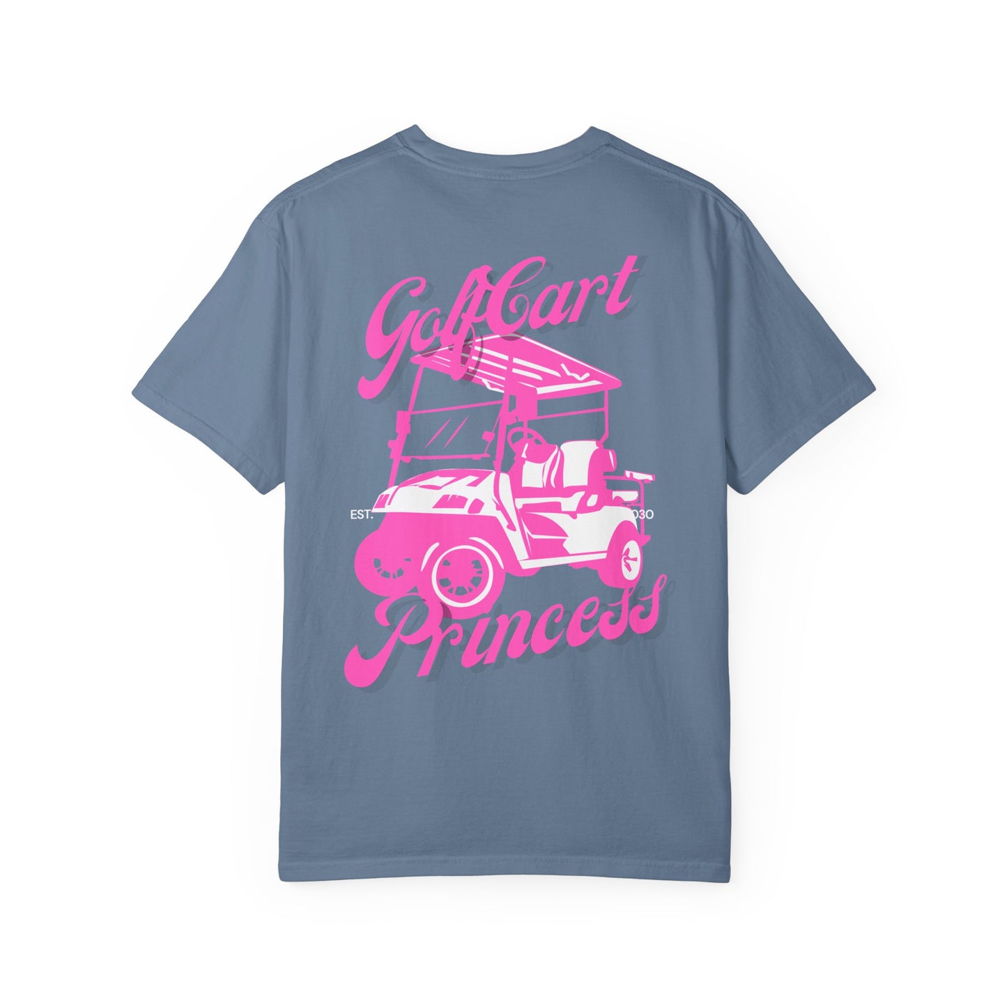 Weekend Warrior “Golf Cart Princess” Women’s Tee, Cute Golfer T-shirt, Sporty Style, Women's Golf Apparel