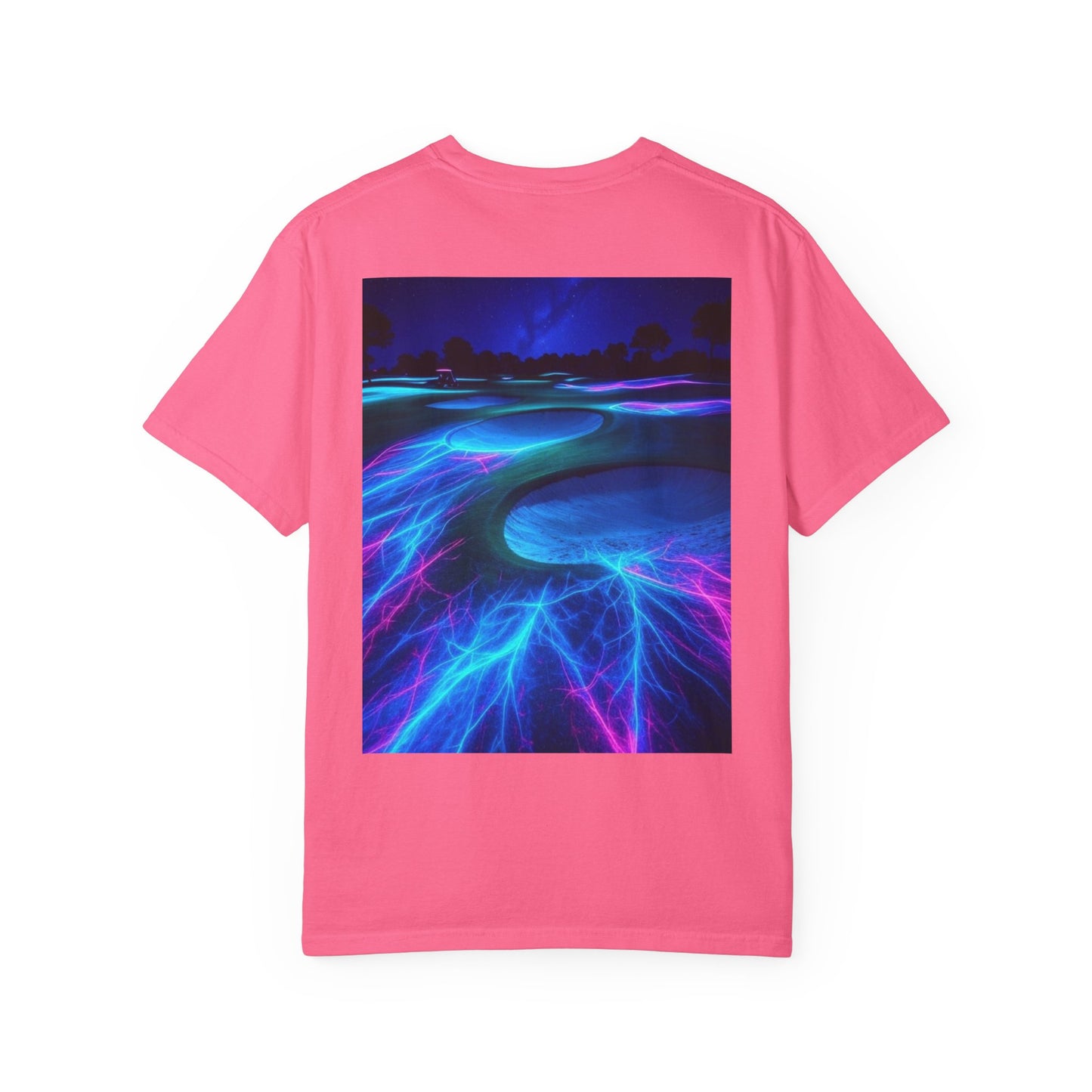 Weekend Warrior Drippy Psychedelic Golf T-Shirt, Unisex Graphic Tee