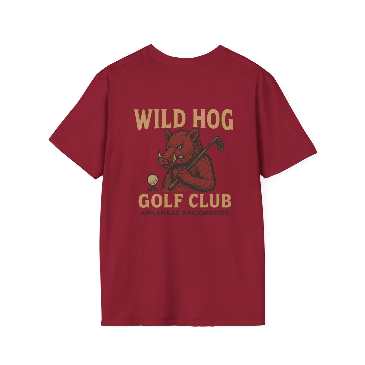 Weekend Warrior Wild Hog Golf Club Arkansas Backwoods Edition T-Shirt
