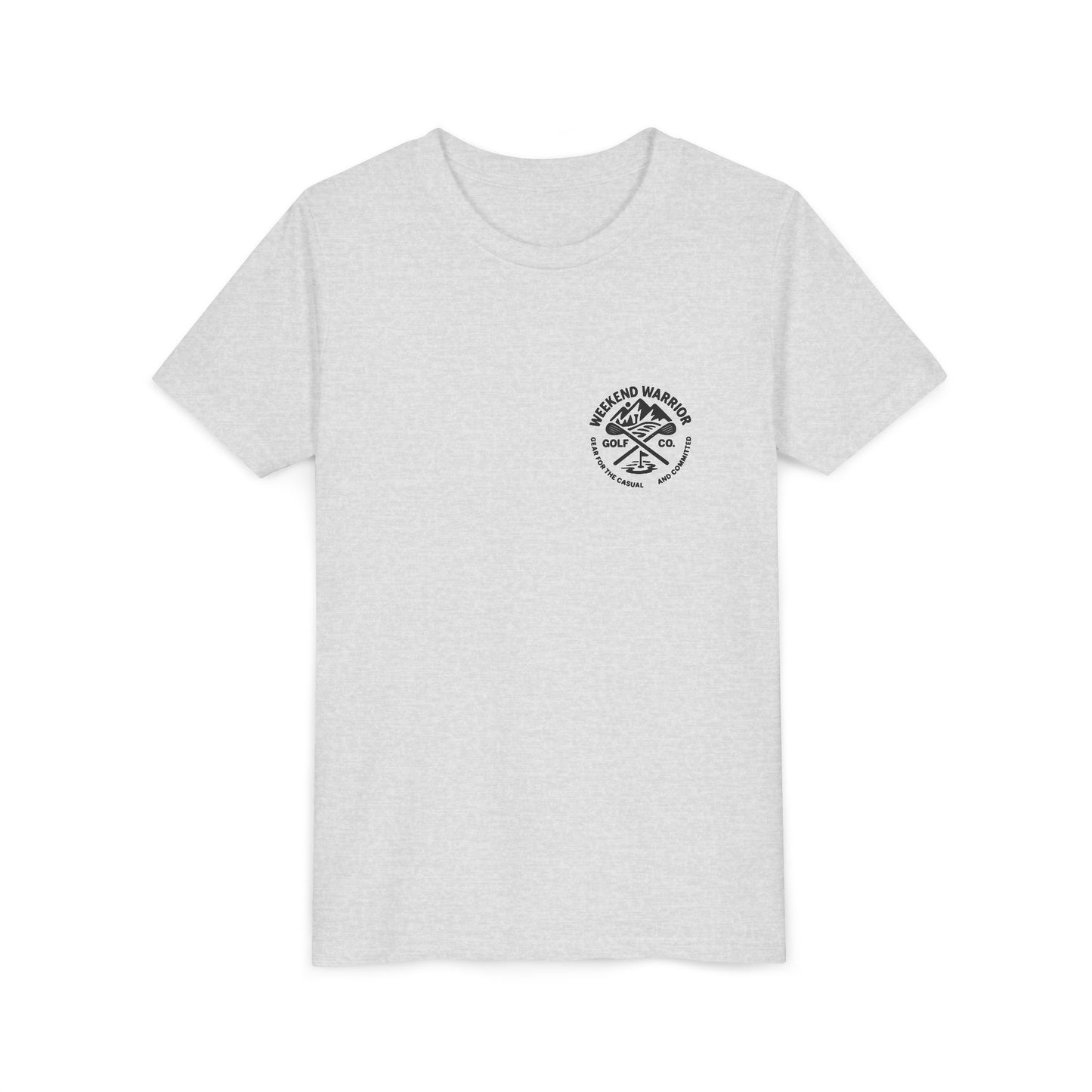 Weekend Warrior Kids Graphic Tee, Back to School, Kids Golfing Shirt