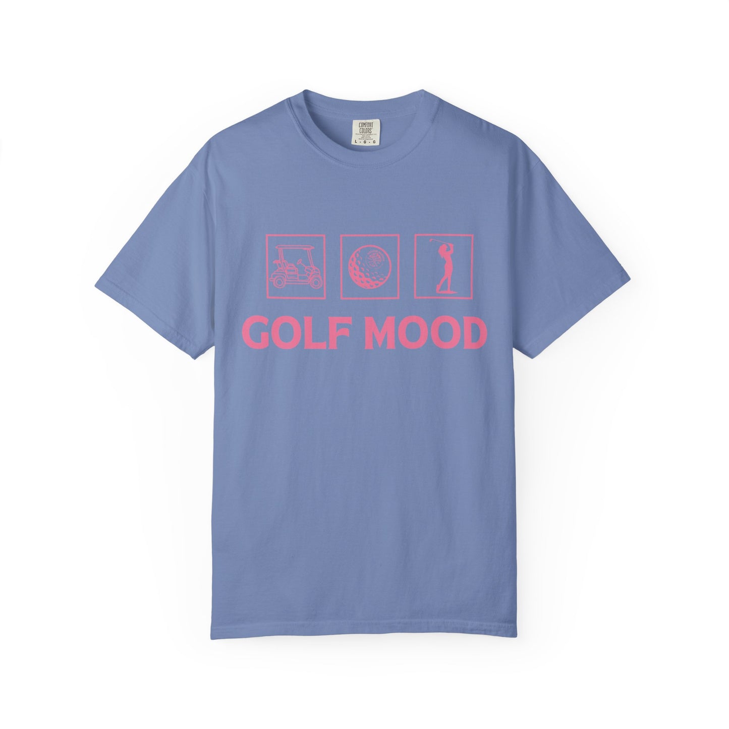 Weekend Warrior “Golf Mood” Women’s Tee, Cute Golfer T-shirt, Sporty Style, Women's Golf Apparel