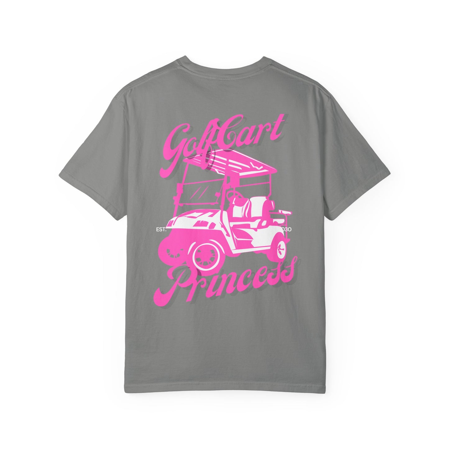 Weekend Warrior “Golf Cart Princess” Women’s Tee, Cute Golfer T-shirt, Sporty Style, Women's Golf Apparel