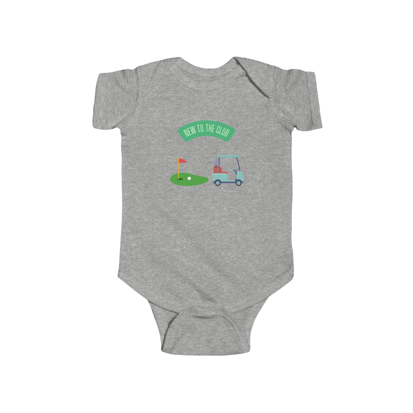 Weekend Warrior “New to the Club” Baby Golf Onesie - Weekend Warrior Golf Co. - Future Weekend Warriors