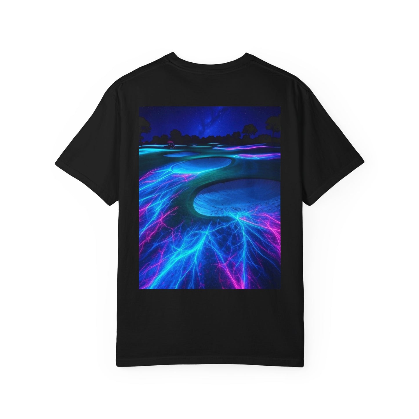Weekend Warrior Drippy Psychedelic Golf T-Shirt, Unisex Graphic Tee