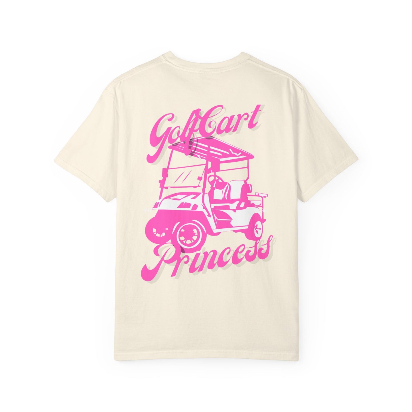 Weekend Warrior “Golf Cart Princess” Women’s Tee, Cute Golfer T-shirt, Sporty Style, Women's Golf Apparel
