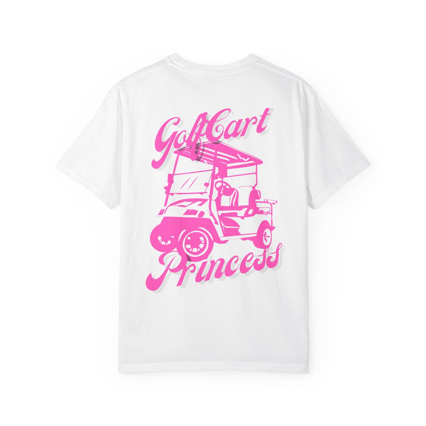 Weekend Warrior “Golf Cart Princess” Women’s Tee, Cute Golfer T-shirt, Sporty Style, Women's Golf Apparel