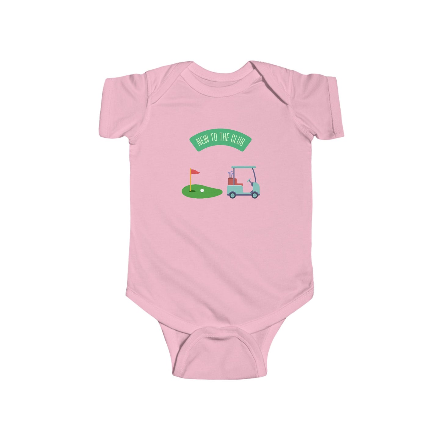 Weekend Warrior “New to the Club” Baby Golf Onesie - Weekend Warrior Golf Co. - Future Weekend Warriors