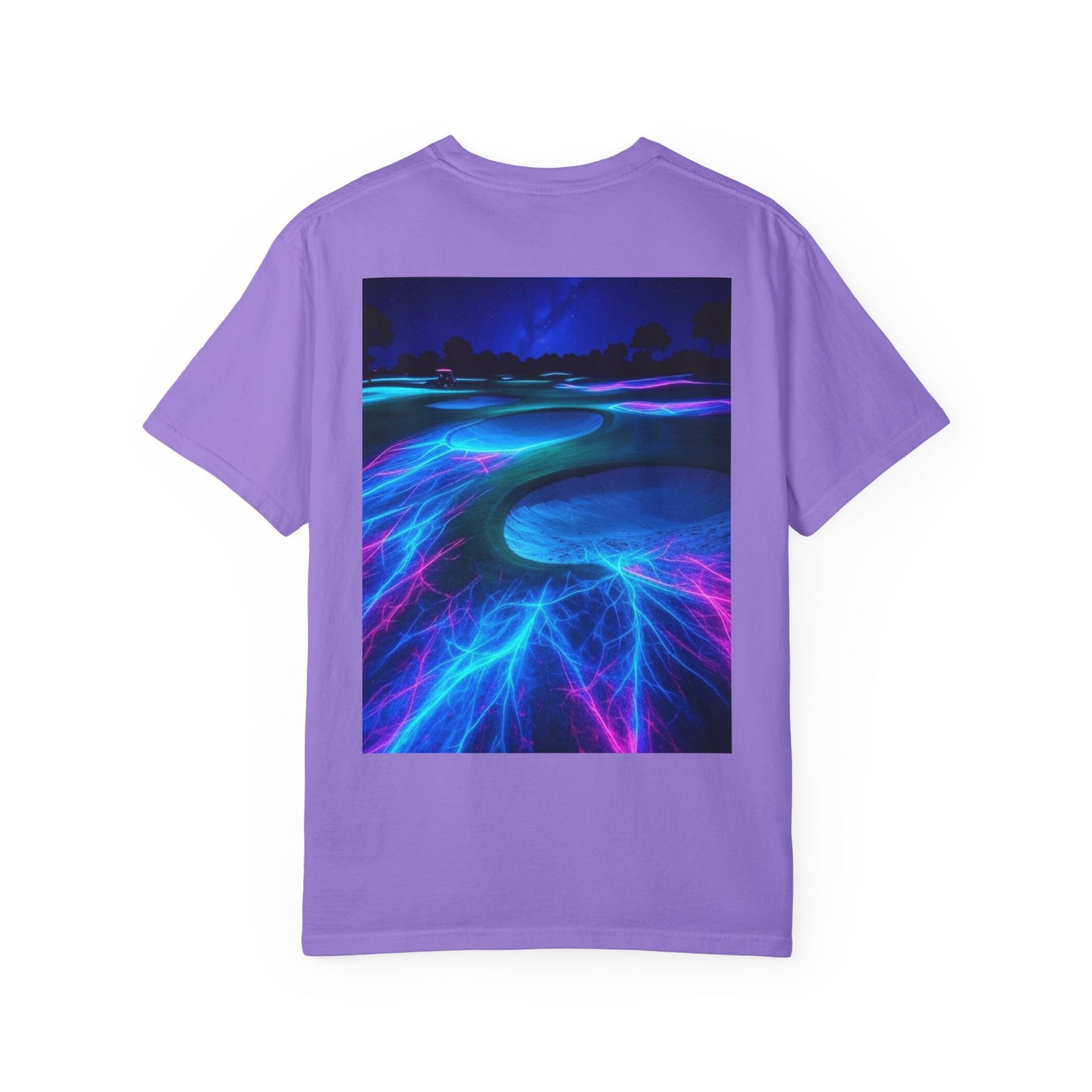 Weekend Warrior Drippy Psychedelic Golf T-Shirt, Unisex Graphic Tee