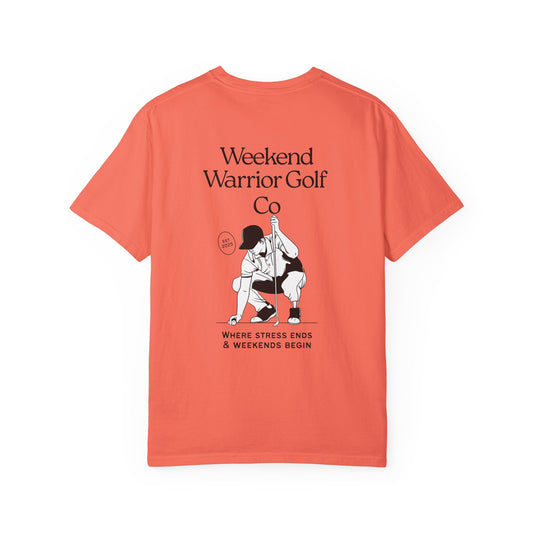 Weekend Warrior Golf Co – Casual Golf Gift for Him – Men’s Golf T-Shirt – Golf Apparel for Weekend Players