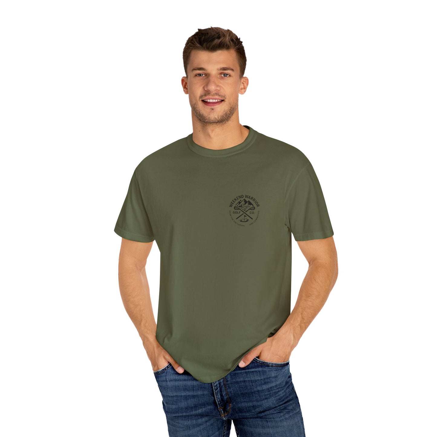 Weekend Warrior Golf Co. Men’s T Shirt, Men’s Golf Apparel, Men’s Golf T-Shirt, Weekend Warrior Golf Co., Weekend Warrior Golf Apparel