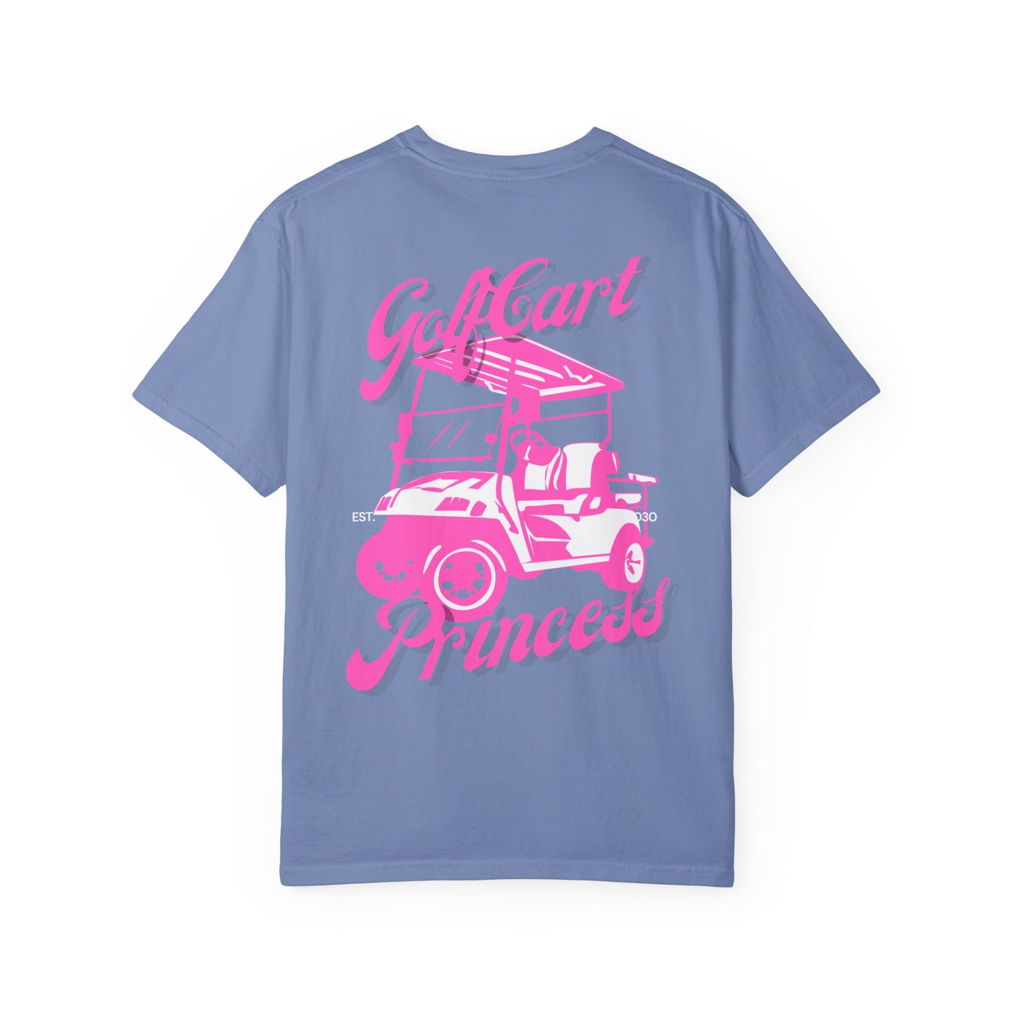 Weekend Warrior “Golf Cart Princess” Women’s Tee, Cute Golfer T-shirt, Sporty Style, Women's Golf Apparel