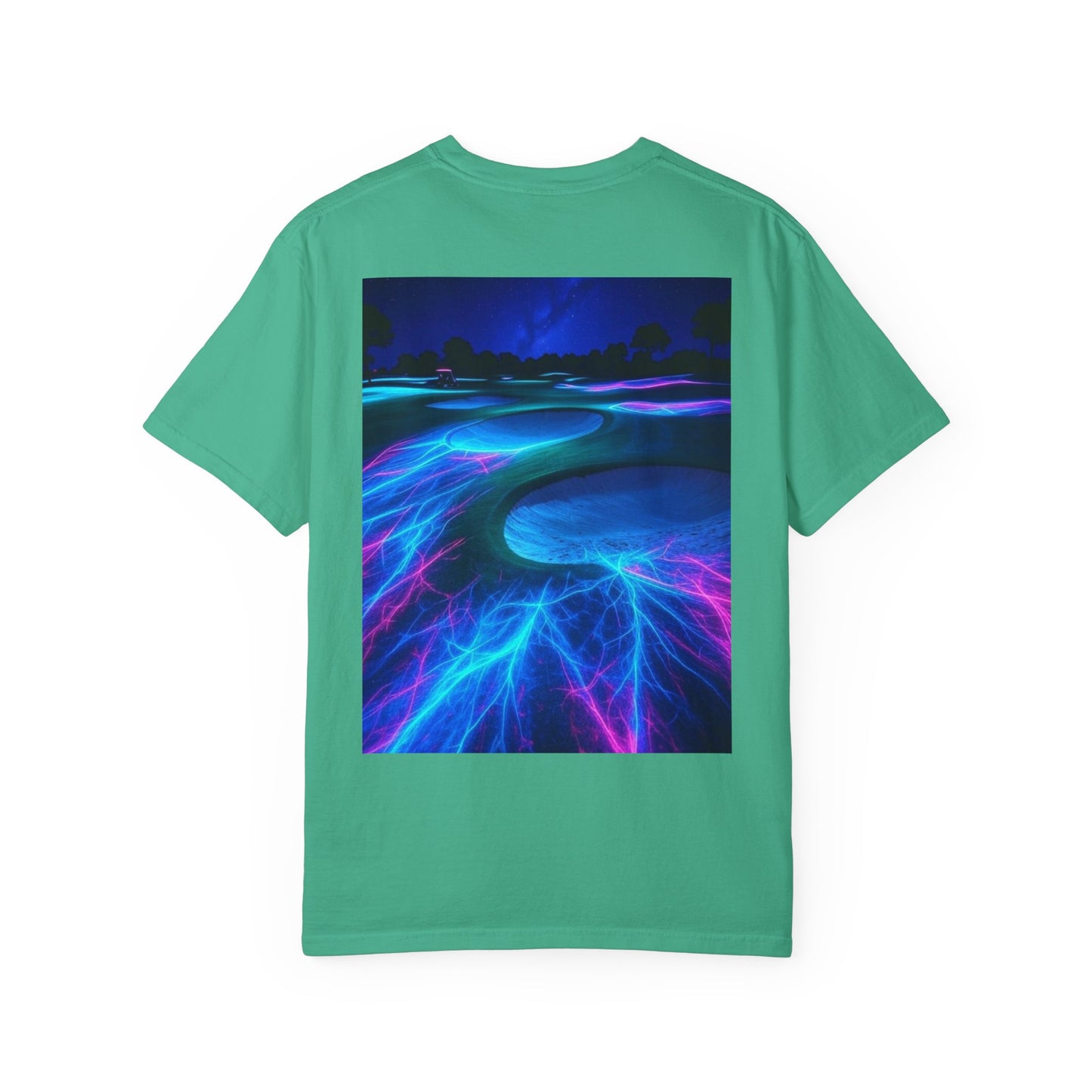 Weekend Warrior Drippy Psychedelic Golf T-Shirt, Unisex Graphic Tee
