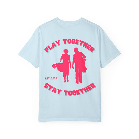Weekend Warrior “Play Together Stay Together” Women’s Tee, Cute Golfer T-shirt, Sporty Style, Women's Golf Apparel