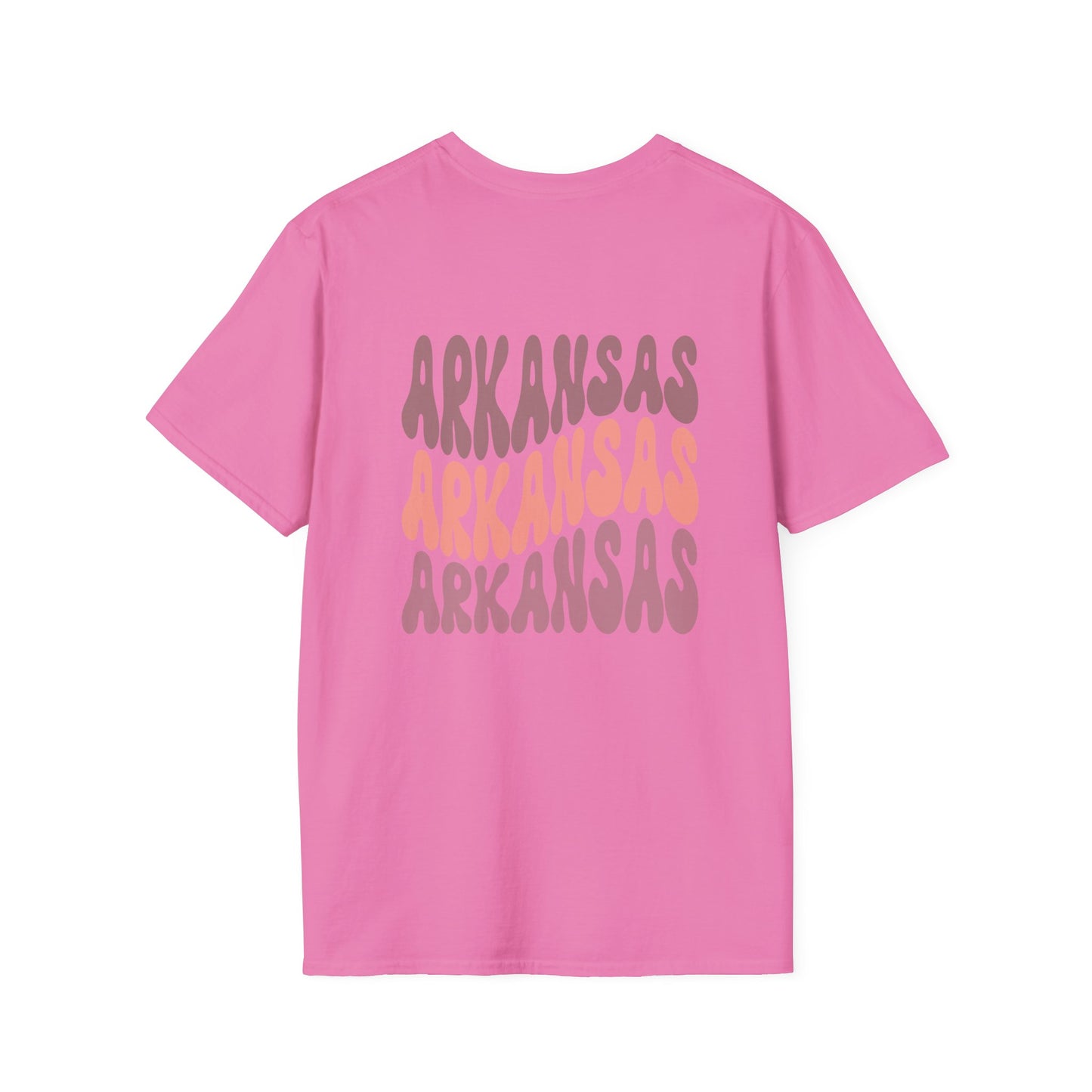 Retro Weekend Warrior Arkansas Softstyle T-Shirt