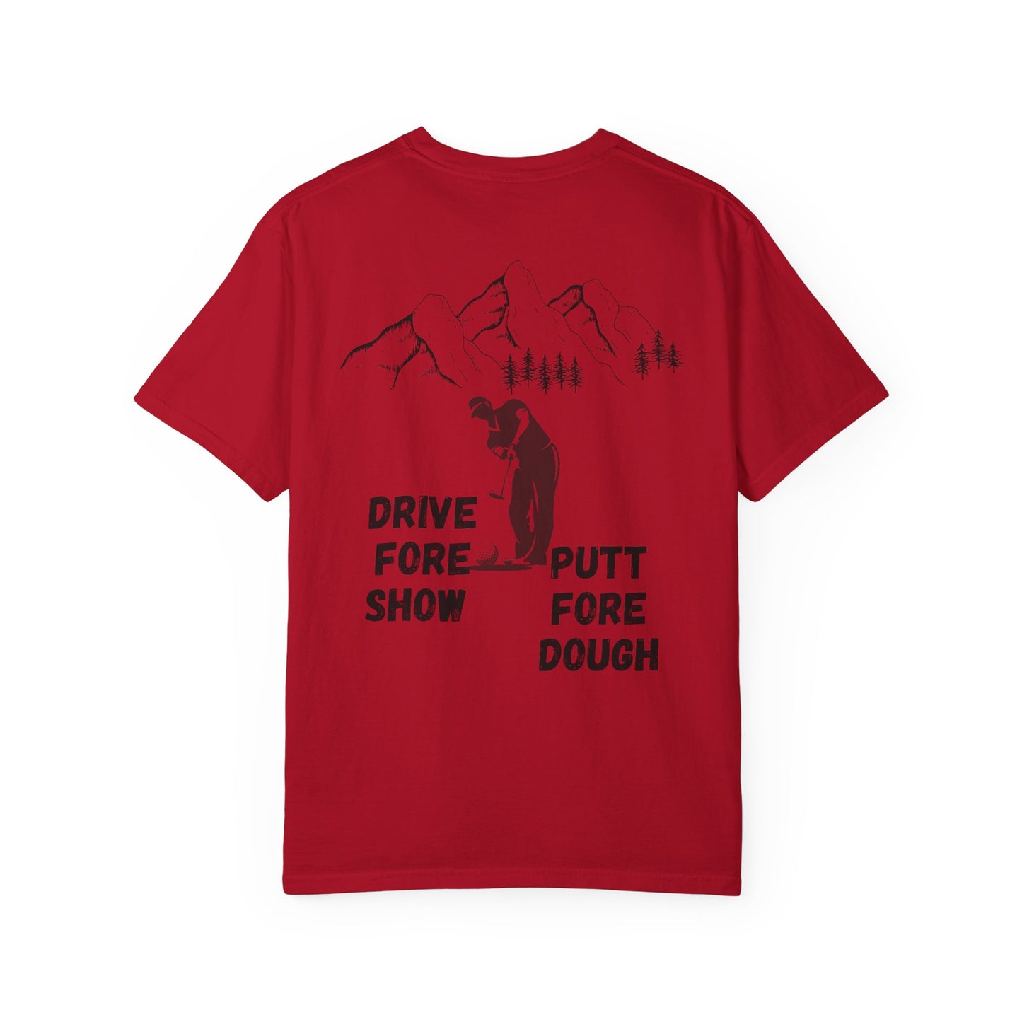 Weekend Warrior “Drive Fore Show” Men’s T Shirt, Men’s Golf Apparel, Men’s Golf T-Shirt, Weekend Warrior Golf Co., Weekend Warrior Golf Apparel