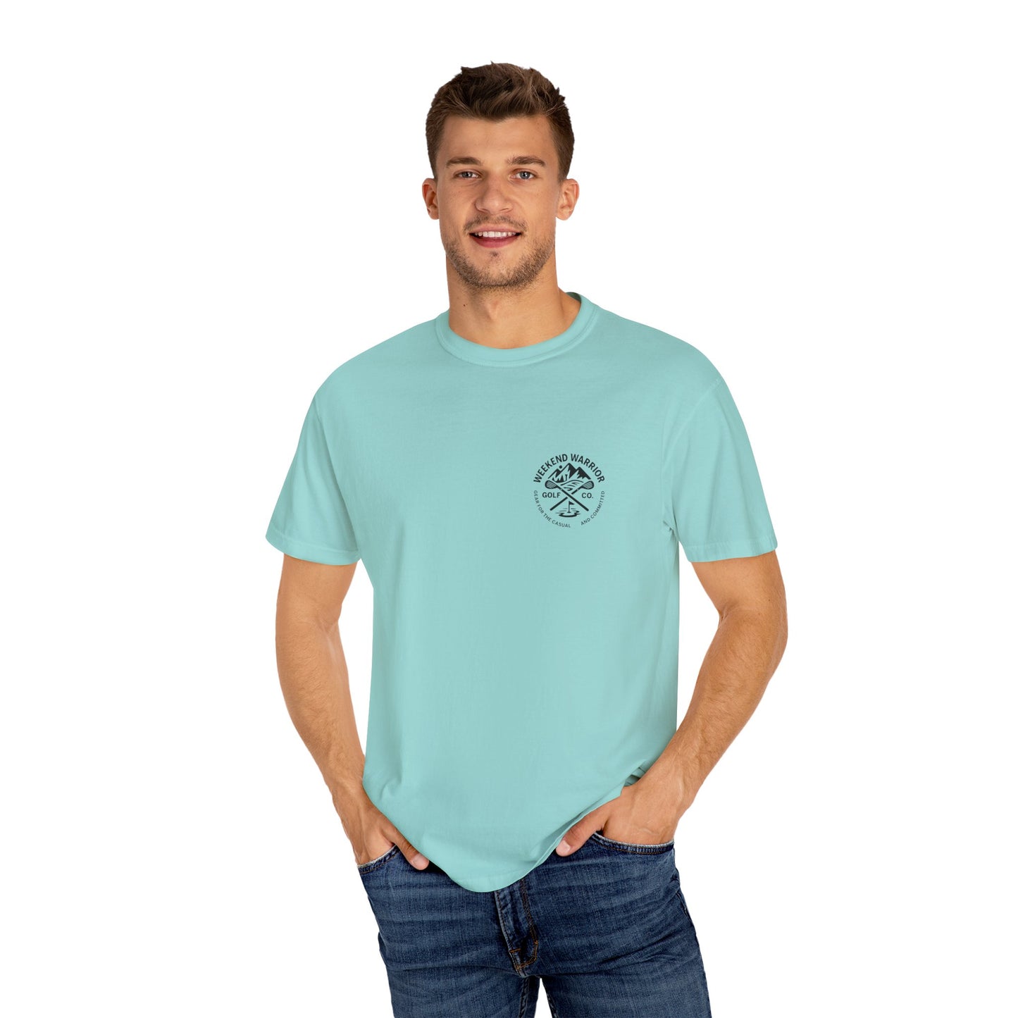 Weekend Warrior Golf Co. Men’s T Shirt, Men’s Golf Apparel, Men’s Golf T-Shirt, Weekend Warrior Golf Co., Weekend Warrior Golf Apparel