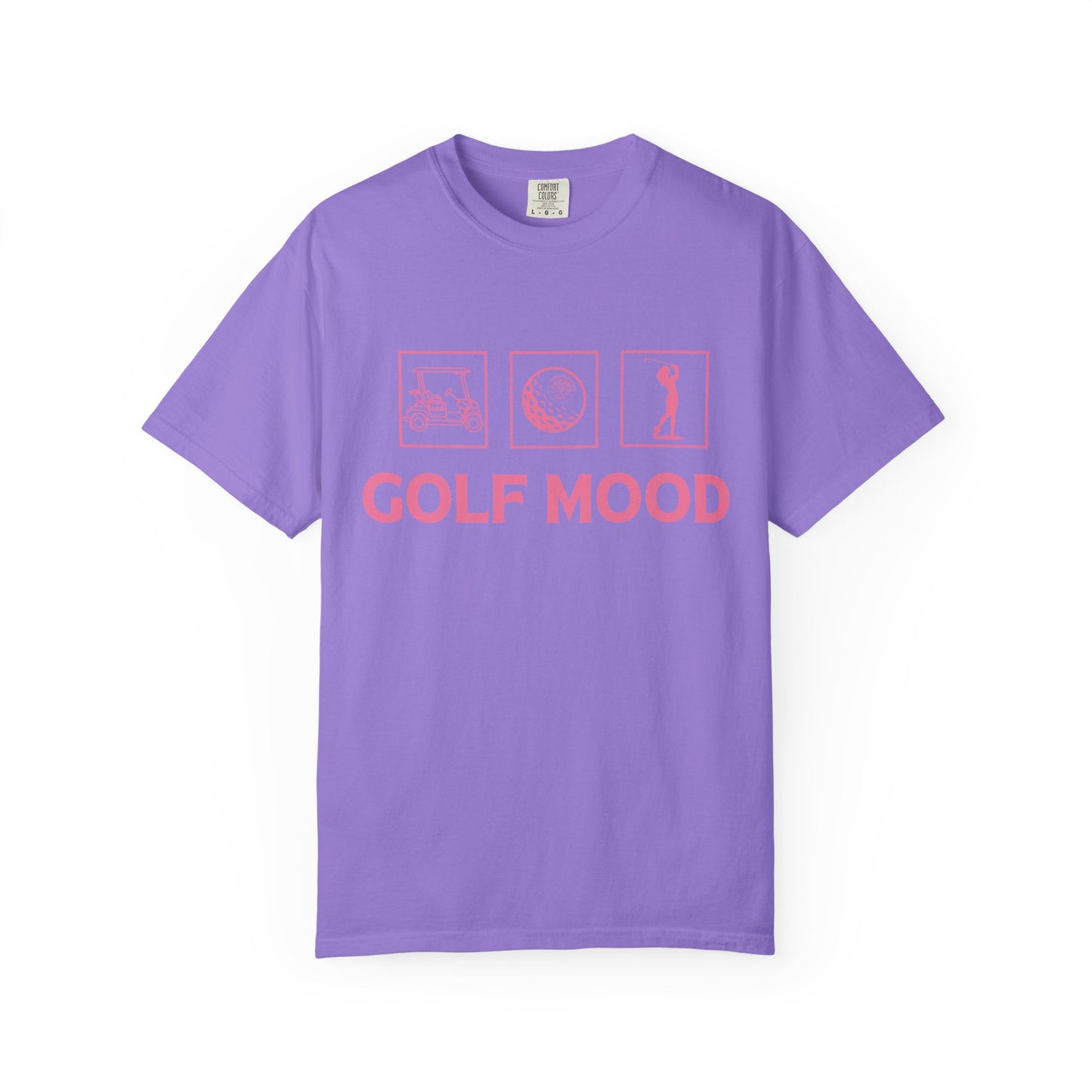 Weekend Warrior “Golf Mood” Women’s Tee, Cute Golfer T-shirt, Sporty Style, Women's Golf Apparel