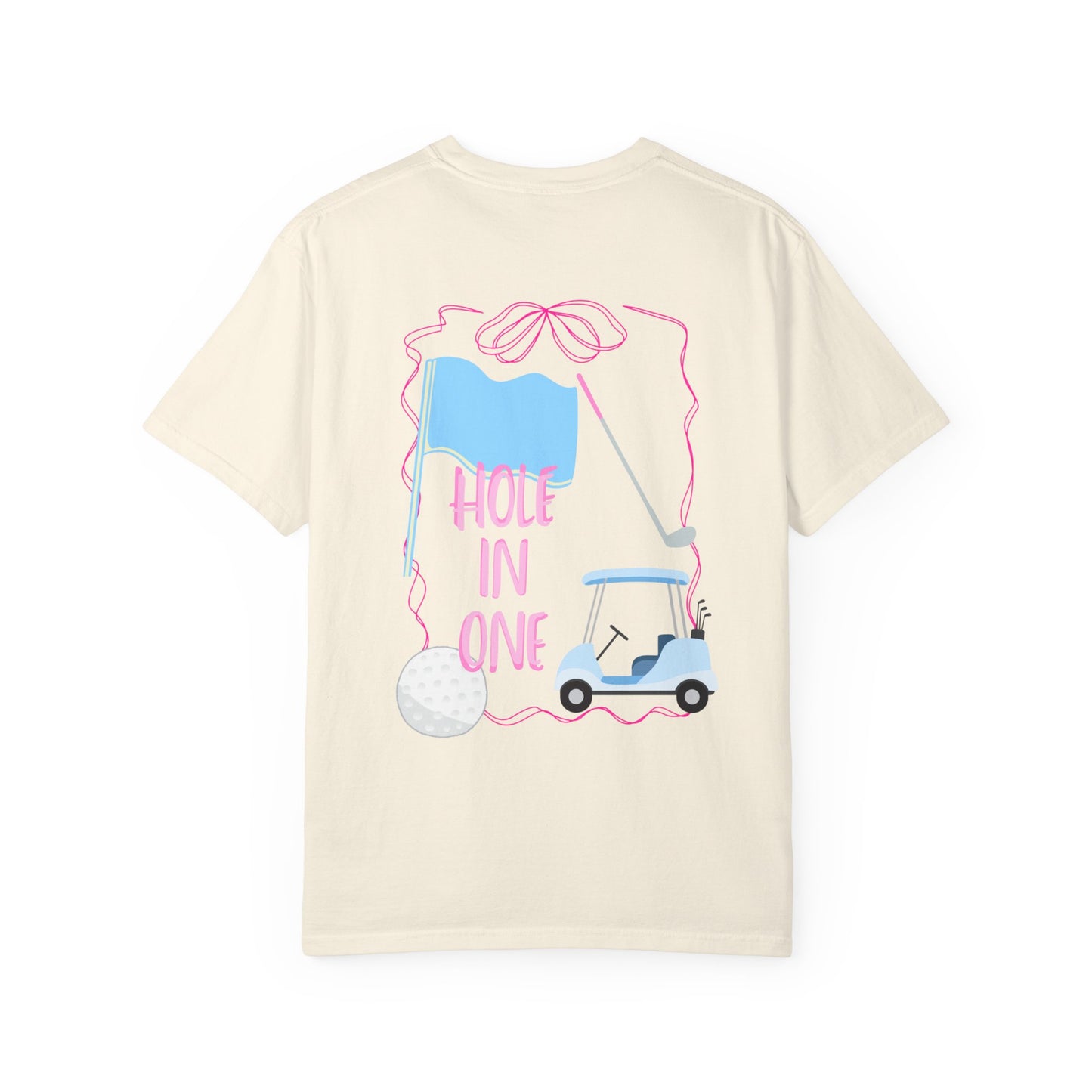 Weekend Warrior Golf “Hole In One” Women’s Tee, Cute Golfer T-shirt, Sporty Style, Women's Golf Apparel