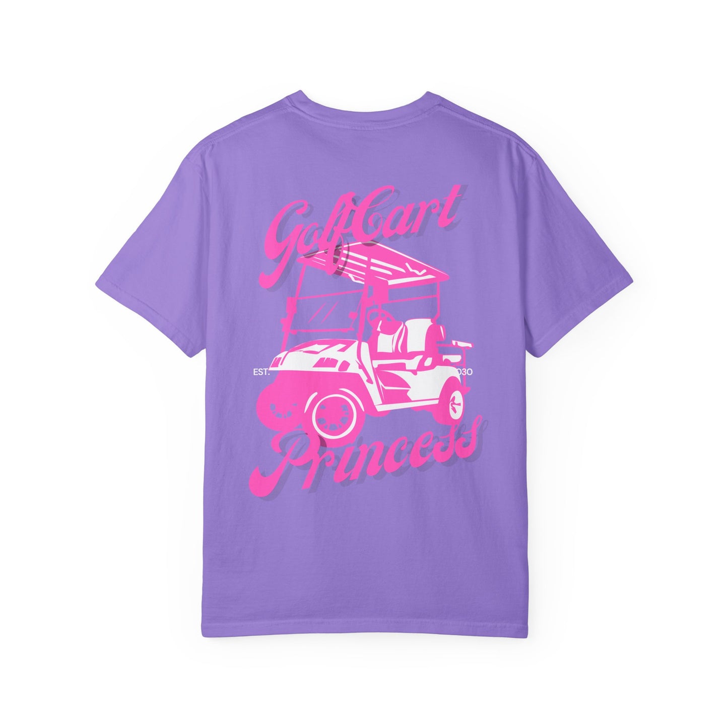 Weekend Warrior “Golf Cart Princess” Women’s Tee, Cute Golfer T-shirt, Sporty Style, Women's Golf Apparel
