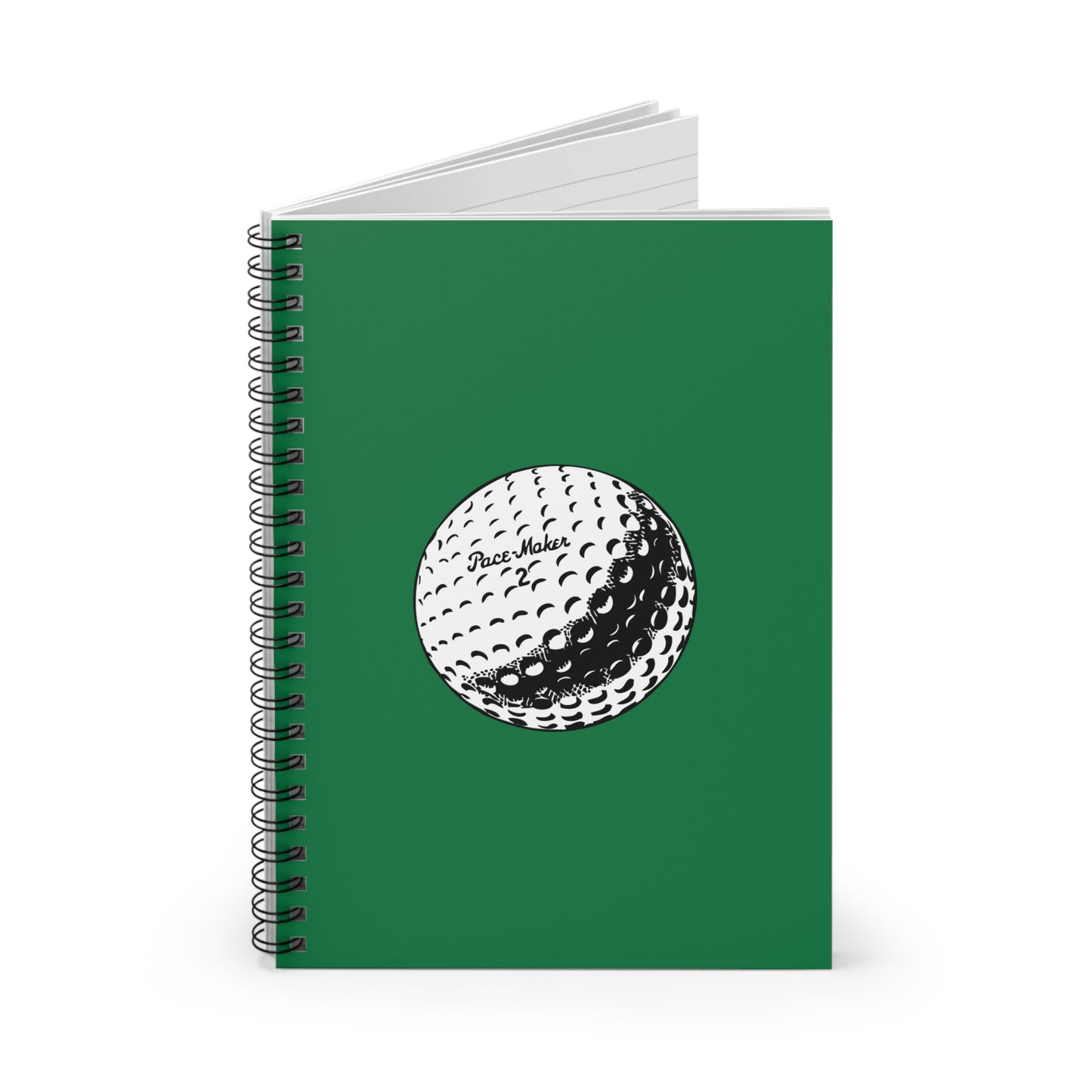 Weekend Warrior Golf Ball Spiral Notebook for Sports Enthusiasts - Perfect Gift for Golf Lovers
