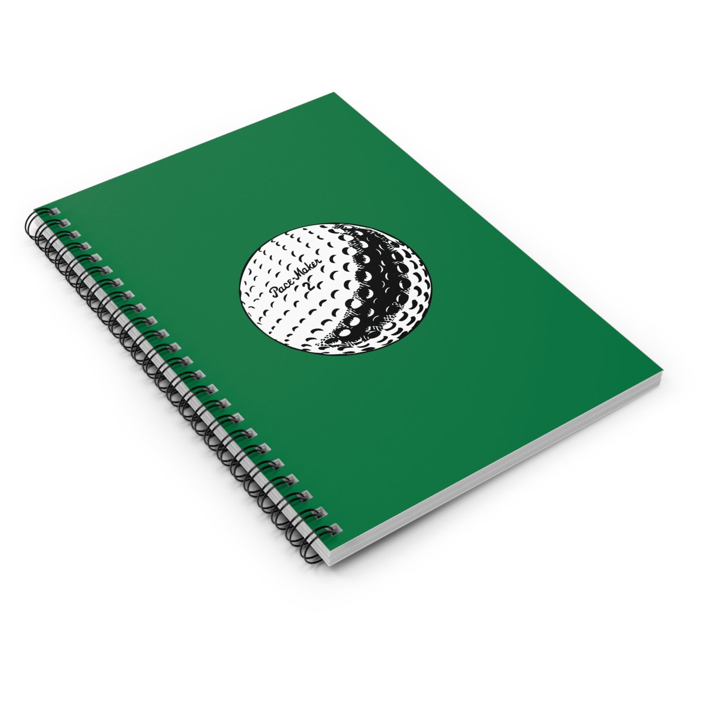 Weekend Warrior Golf Ball Spiral Notebook for Sports Enthusiasts - Perfect Gift for Golf Lovers