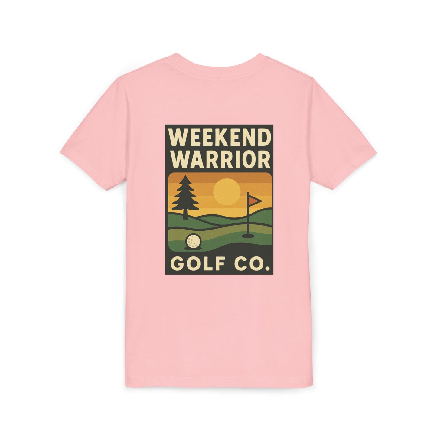 Weekend Warrior Kids Graphic Tee, Back to School, Kids Golfing Shirt