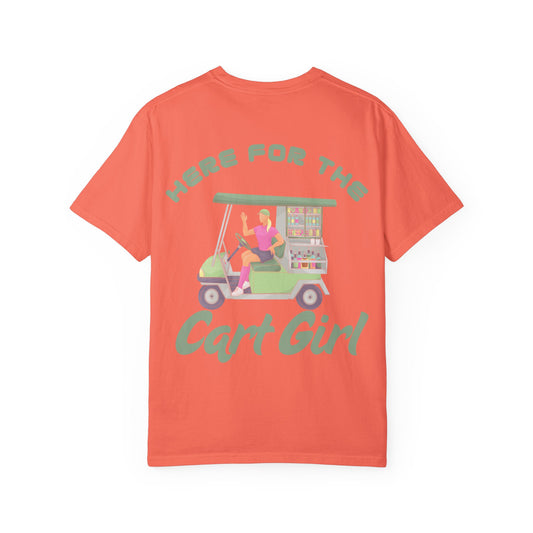 “Here For The Cart Girl” Men’s T Shirt, Men’s Golf Apparel, Men’s Golf T-Shirt, Weekend Warrior Golf Co., Weekend Warrior Golf Apparel