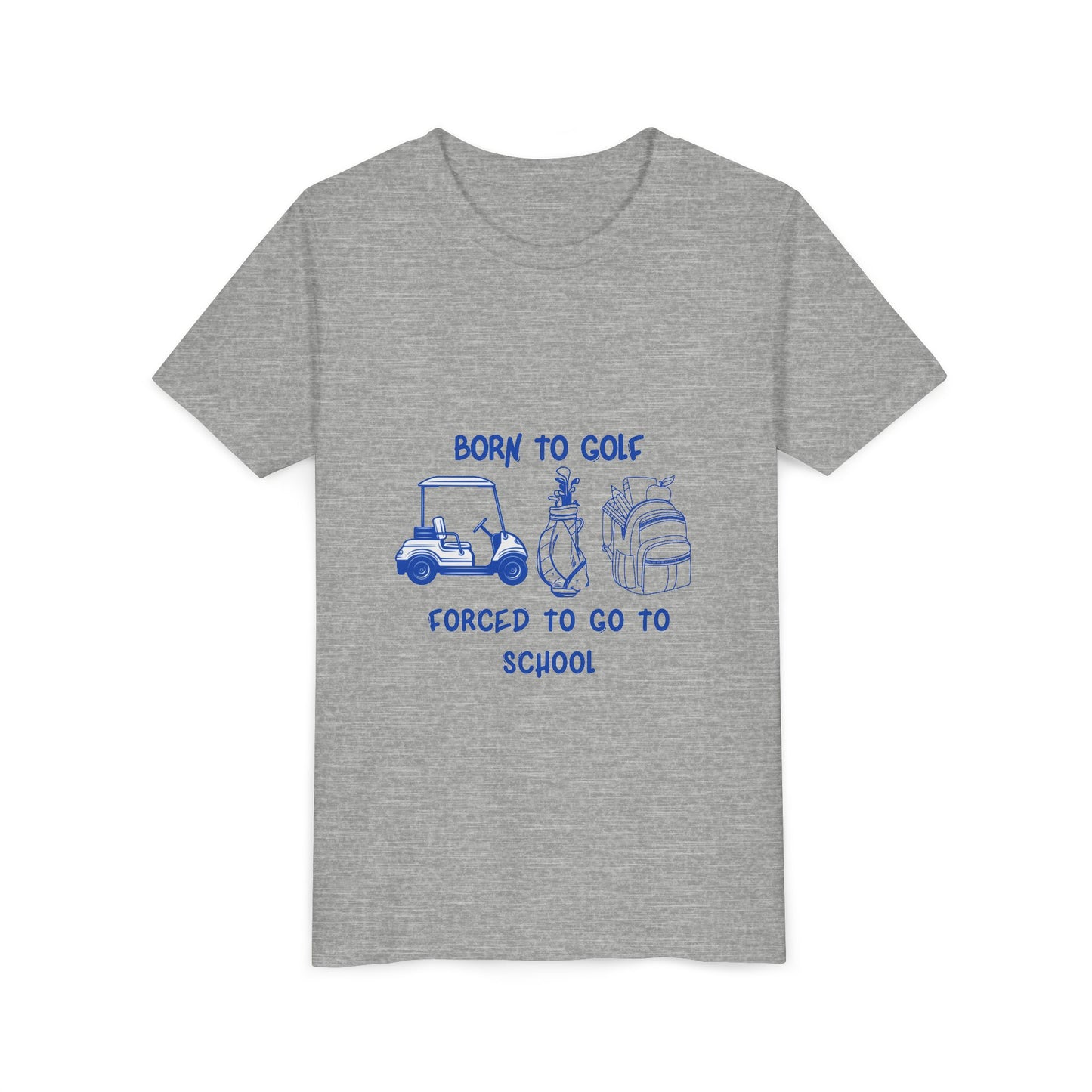 Weekend Warrior “Born to Golf”, Back to School, Kids Golfing Shirt