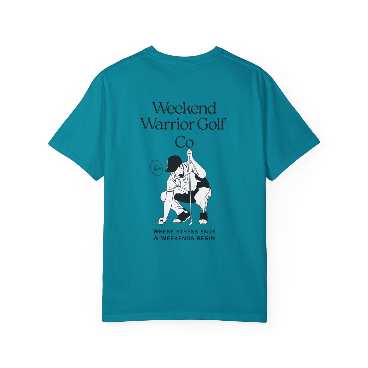 Weekend Warrior Golf Co – Casual Golf Gift for Him – Men’s Golf T-Shirt – Golf Apparel for Weekend Players