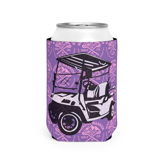 Golf Koozie – Weekend Warrior Golf Co – Can Cooler for Golfers – Beer and Golf Gift – Weekend Vibes