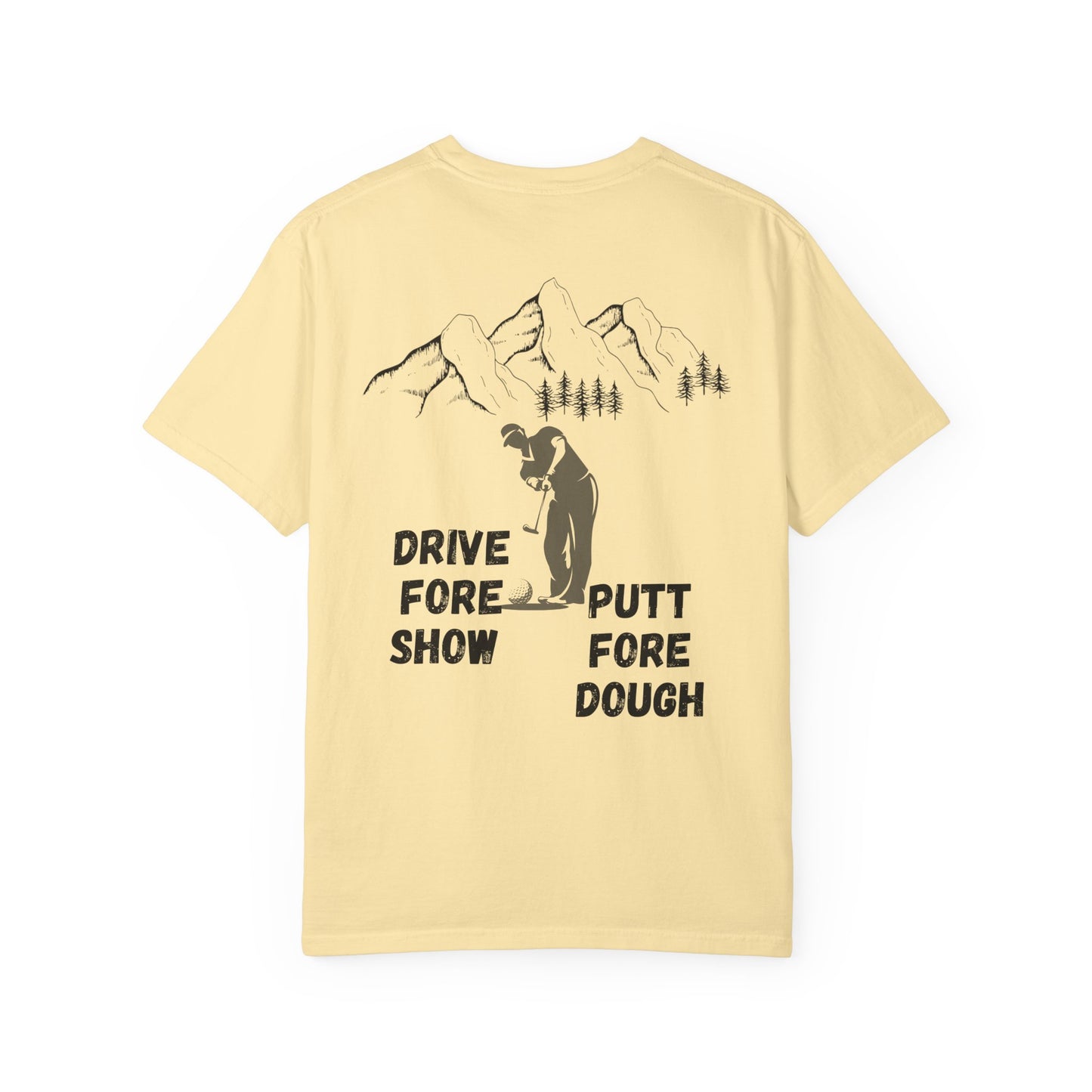 Weekend Warrior “Drive Fore Show” Men’s T Shirt, Men’s Golf Apparel, Men’s Golf T-Shirt, Weekend Warrior Golf Co., Weekend Warrior Golf Apparel
