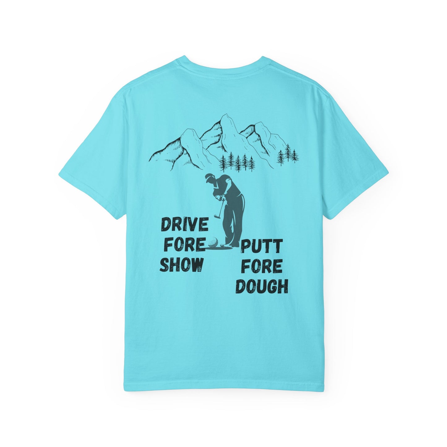 Weekend Warrior “Drive Fore Show” Men’s T Shirt, Men’s Golf Apparel, Men’s Golf T-Shirt, Weekend Warrior Golf Co., Weekend Warrior Golf Apparel